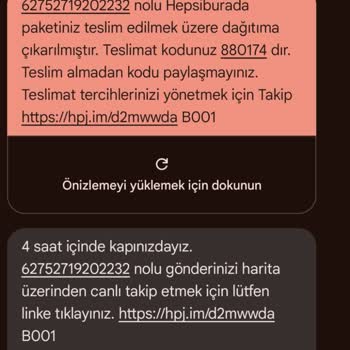 Hepsijet Kargomu Geç Getiriyor.