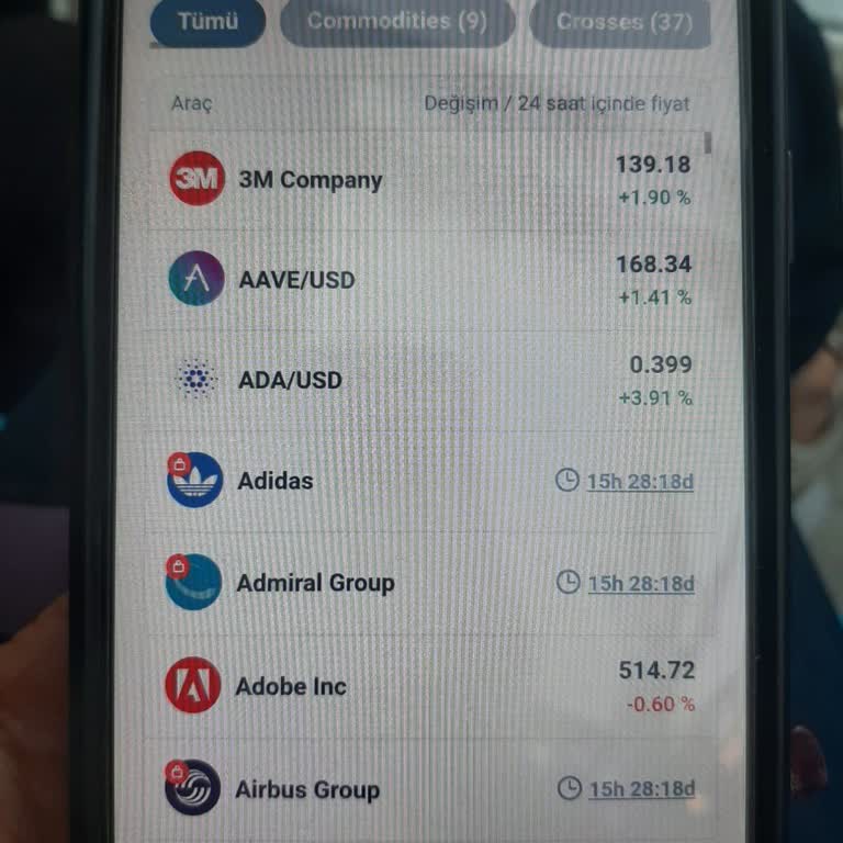 Market Borsa  Uygulaması