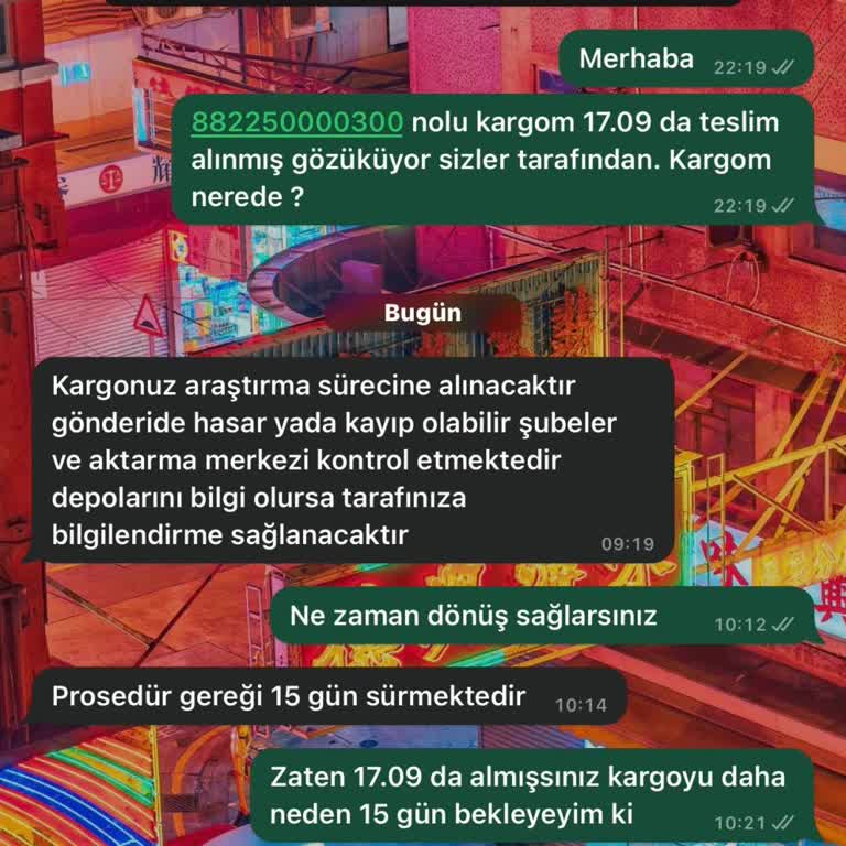Rossmann Mağazası Ve Nova Kargo 2 Aydır Kargomu Göndermiyor