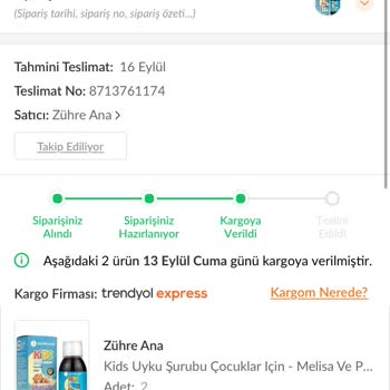 Zühre Ana 10 Gündür Gönderilmeyen Kargo