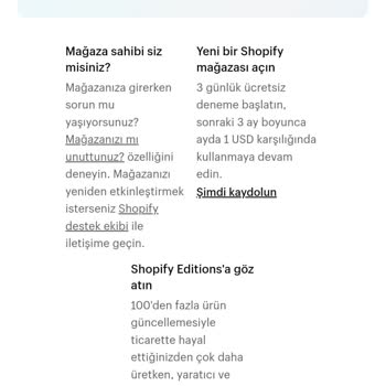 Shopify.com Shopify Mağazası Anda Arctic