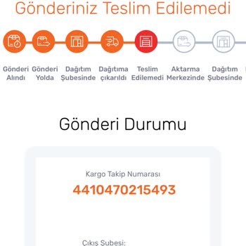 Aras Kargo Şubedeki Kargomu 3 Gündür Getirmiyor.