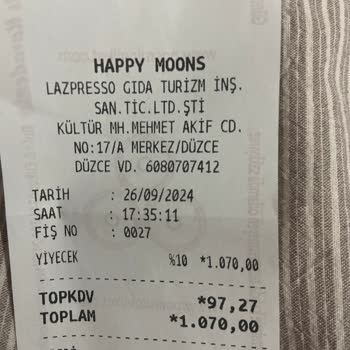 Happy Moon's Tarafından Servis Edilen Olumsuz Deneyimler