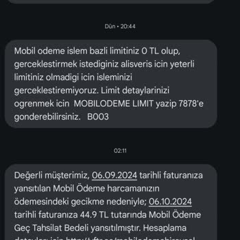 Vodafone Pay İzinsiz Birileri Alışveriş Yapıyor