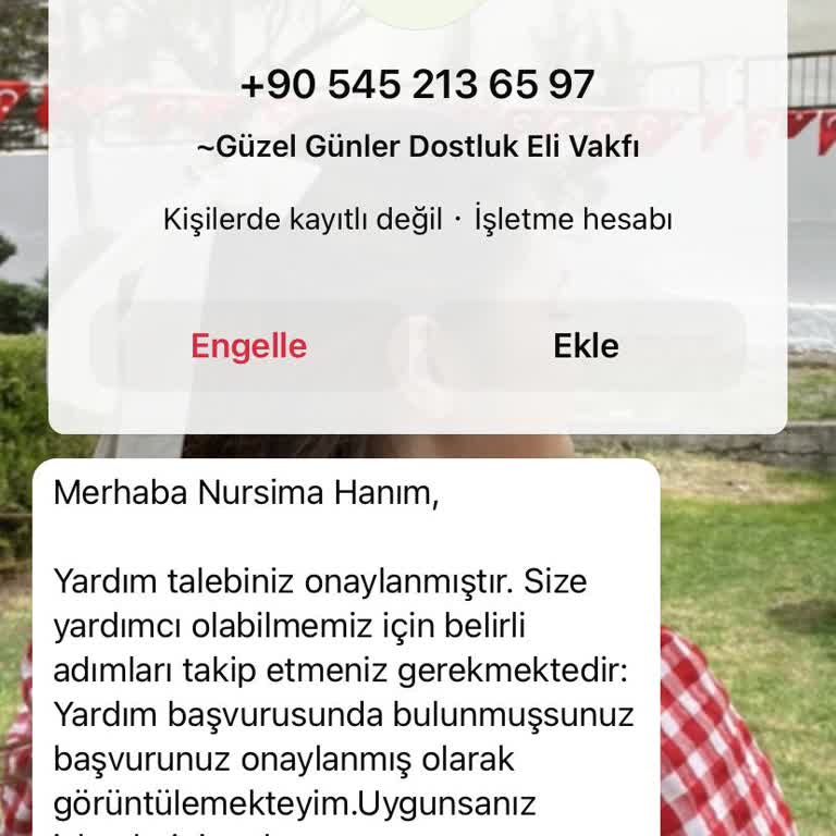 Güzel Günler Dostluk Eli Vakfı Şikayet