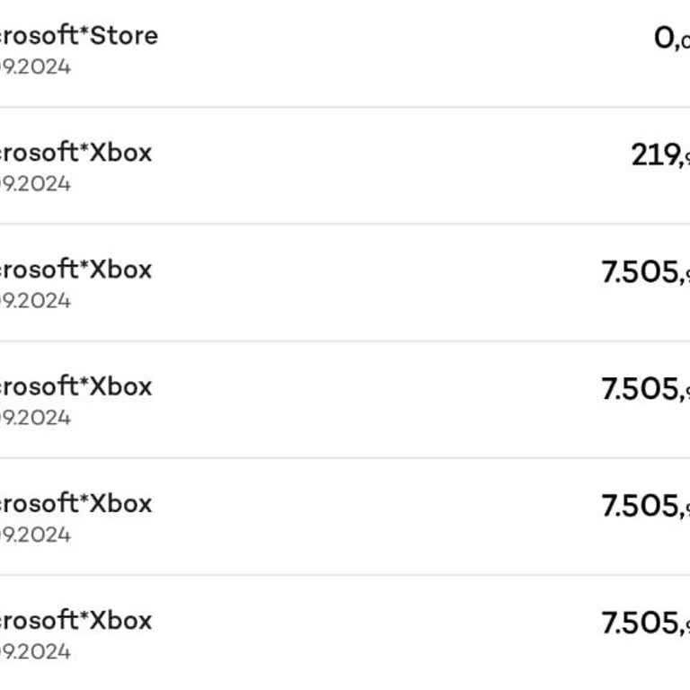 Akbank Charged My Credit Card for Unauthorized Microsoft Xbox Transactions