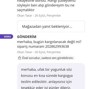 Vipmoto Sipariş Erteleme Ve Yardımcı Olmama Sorunu