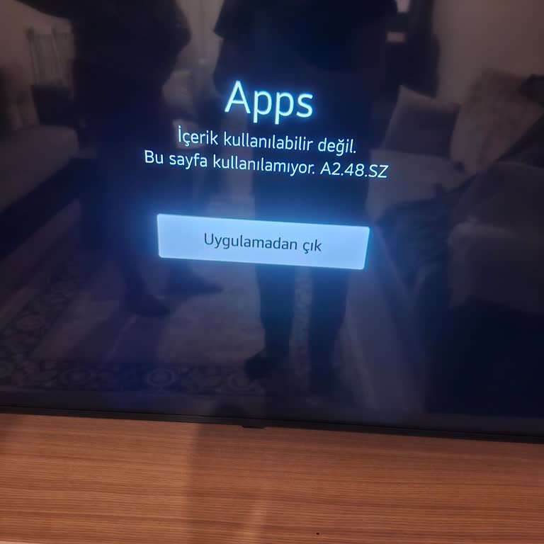LG Lc TV Apps İçerik Kullanılabilir Değil.