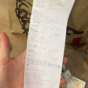 KFC Den Bıktım Artım Yanlış Sipariş Geçtim Eksik Ama Ne Eksik