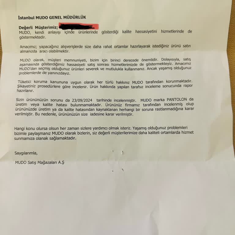 Mudo Ürün İnceleme Ve Kalite Hassasiyeti
