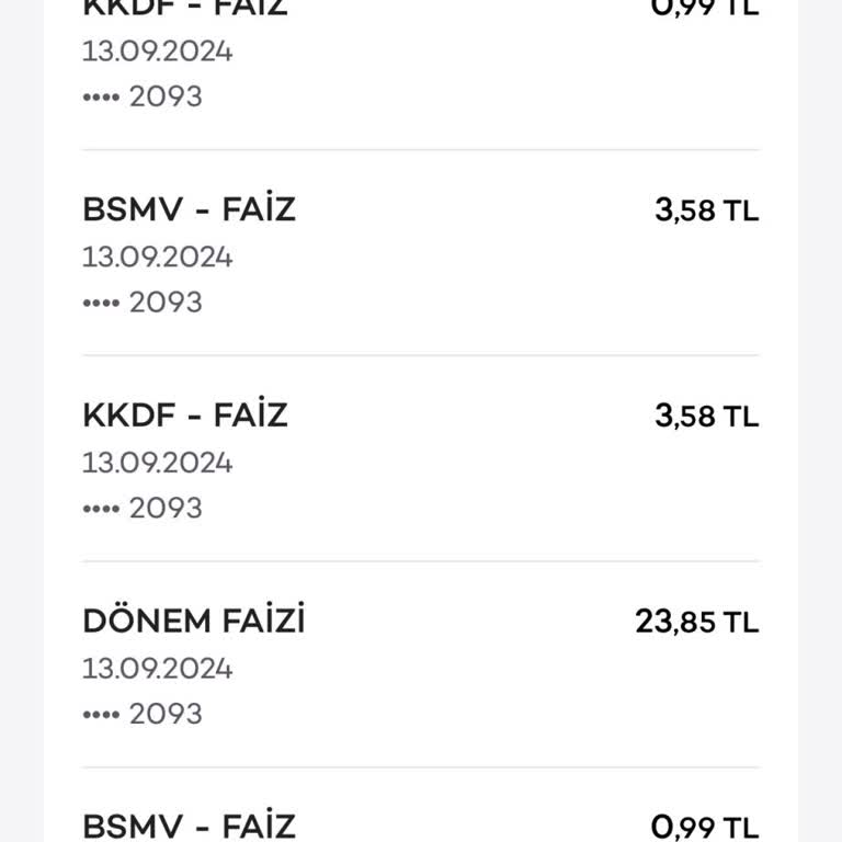 Akbank Kredi Kartından Harcama Yapmadığım Halde Borç Ve Faiz Birikmesi