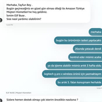 Amazon İade Paramı Vermiyor Oyalıyor