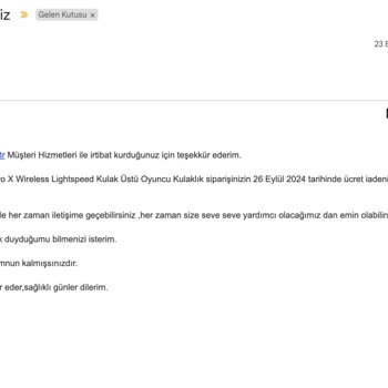 Amazon İade Paramı Vermiyor Oyalıyor