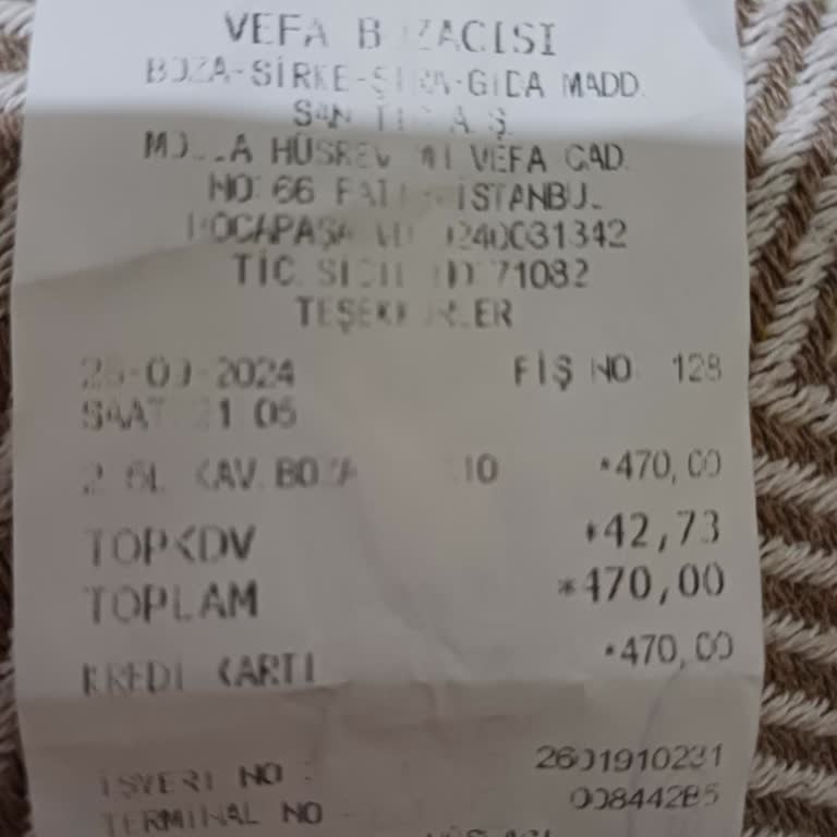 Vefa Bozacısı Vefa Boza Pişmanlıktır.