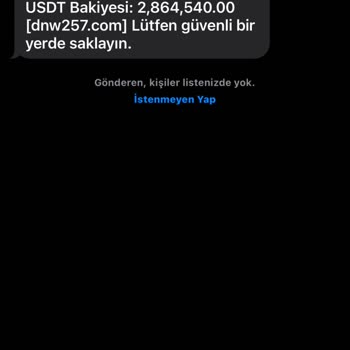BTK Finansal Hesabın Eklendi Diye Gelen Mesaj Hakkında