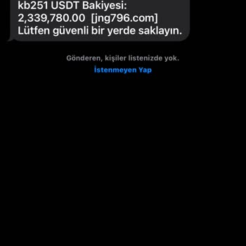 BTK Finansal Hesabın Eklendi Diye Gelen Mesaj Hakkında