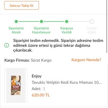 Trendyol İşlemeyen İade Süreçleri
