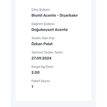 Sürat Kargo Bismil Şube (hırs- Z - Lar)