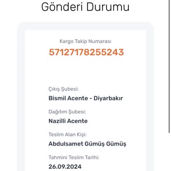 Sürat Kargo Bismil Şube (hırs- Z - Lar)