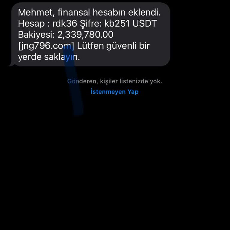 Kişisel Bilgilerimin İzinsiz Kullanımı ve Güvenlik İhlali
