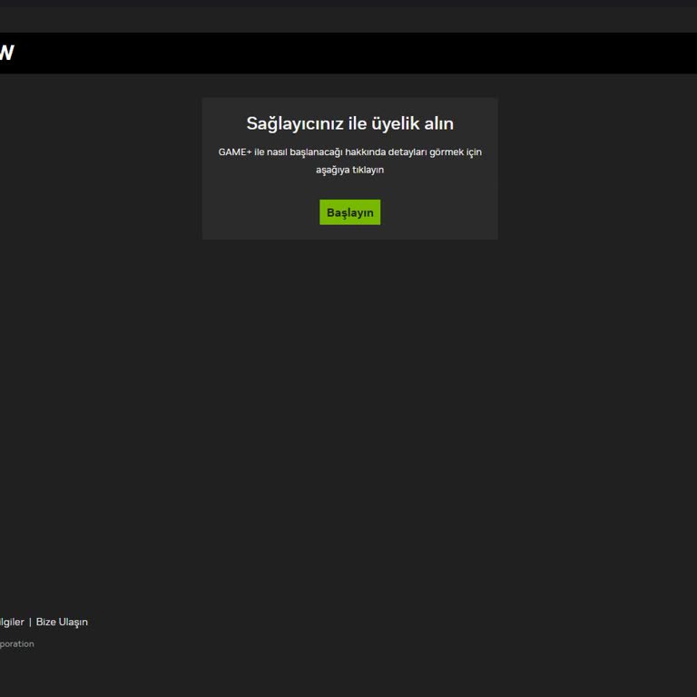 Geforce Now Powered By Game+ Hesabına Erişim Sorunu!