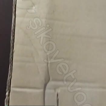 Evidea Kargo İle Gelen Kolim Hasar Görmüş Bir Şekilde Teslim Edildi!