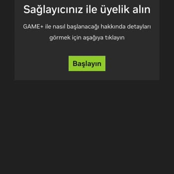 GeForce NOW powered by GAME+ Turkcell Uygulamasında Oturum Açma Sorunu