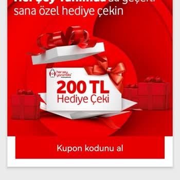 Vodafone Her Şey Yanımda Kampanya Kodu Kullanılamıyor