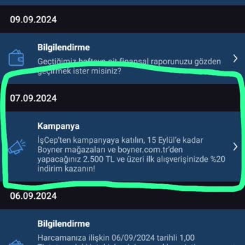 İş Bankası Kampanyadan Kazandığım İademi Yatırmadı!