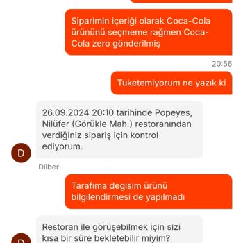 Popeyes + Migros Yemek Ortak Sorunsalı