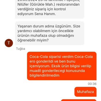 Popeyes + Migros Yemek Ortak Sorunsalı