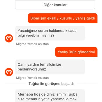 Popeyes + Migros Yemek Ortak Sorunsalı