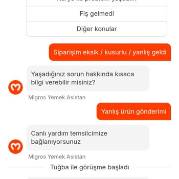 Popeyes + Migros Yemek Ortak Sorunsalı