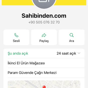Sahibinden Instagram Üzerinden Satın Alınan Ürünle İlgili Yaşanan Sorun