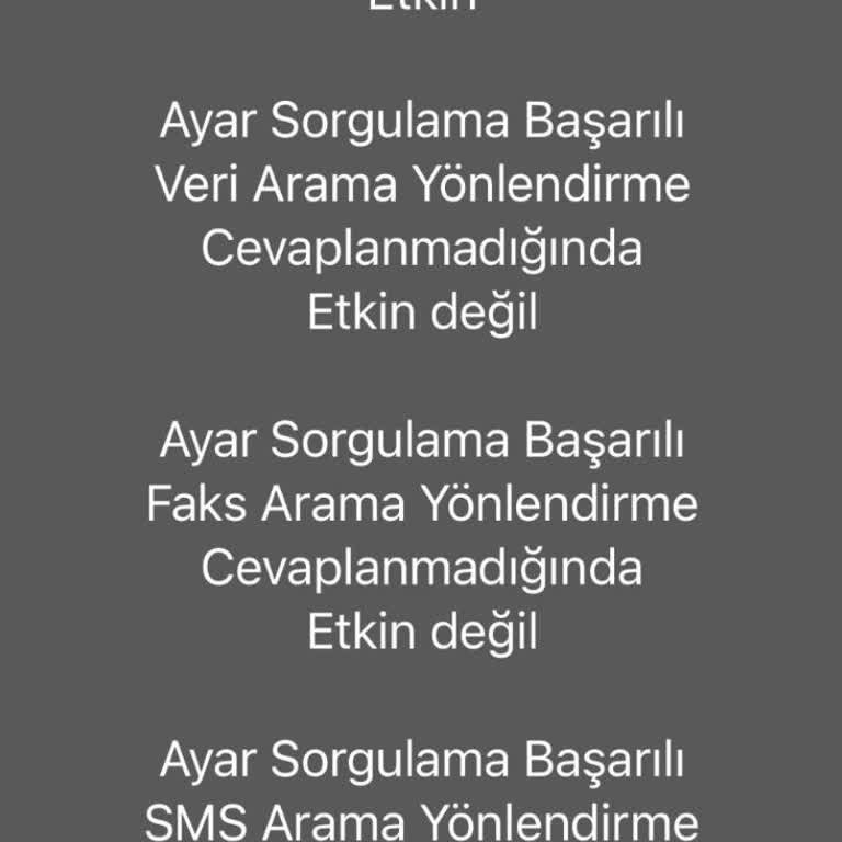 Turkcell Hattında İzinsiz Arama Yönlendirme Sorunu