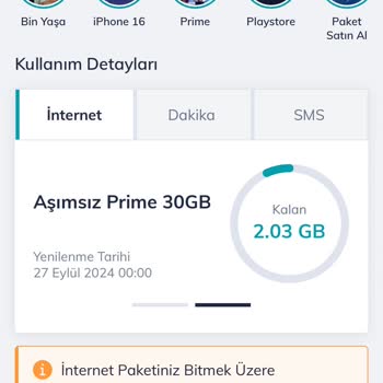 Türk Telekom Prime 30GB Paketinde Yaşanan Sorunlar Ve Mağduriyet