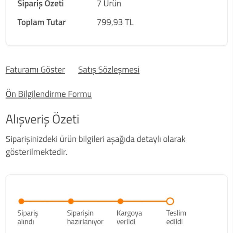 Civil Teslim Edilmiş Ama Teslim Alamadığım Ürünler Mağduriyeti