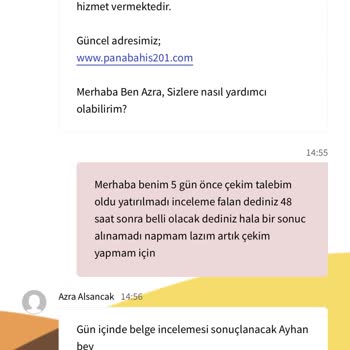 Panabahis Sitesinde Ödeme Sorunu Ve Hesap Kapatma