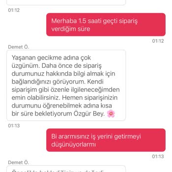 Yemek Sepeti Pişmanlıktır