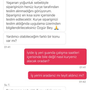 Yemek Sepeti Pişmanlıktır