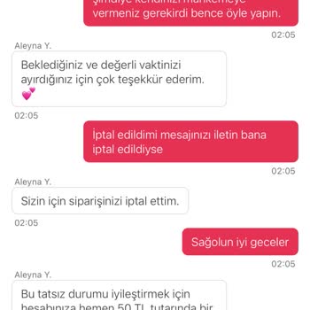 Yemek Sepeti Pişmanlıktır