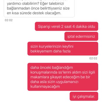 Yemek Sepeti Pişmanlıktır