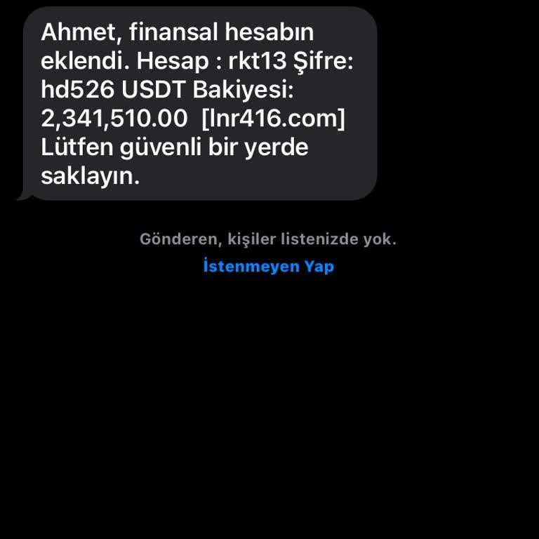 Meta Finansal Hesap Eklendi