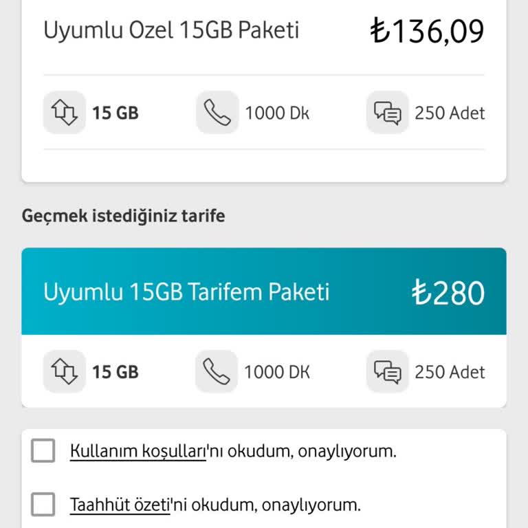 Vodafone'dan Fahiş Fiyatlar ve Kötü Hizmet