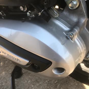 Honda Motosiklet Bakım Sırasında Sökülen Ekipman Hasarı. Dio, Debriyaj Kapağı.