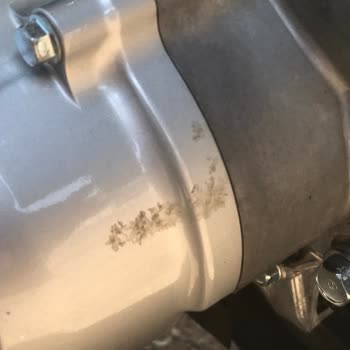 Honda Motosiklet Bakım Sırasında Sökülen Ekipman Hasarı. Dio, Debriyaj Kapağı.