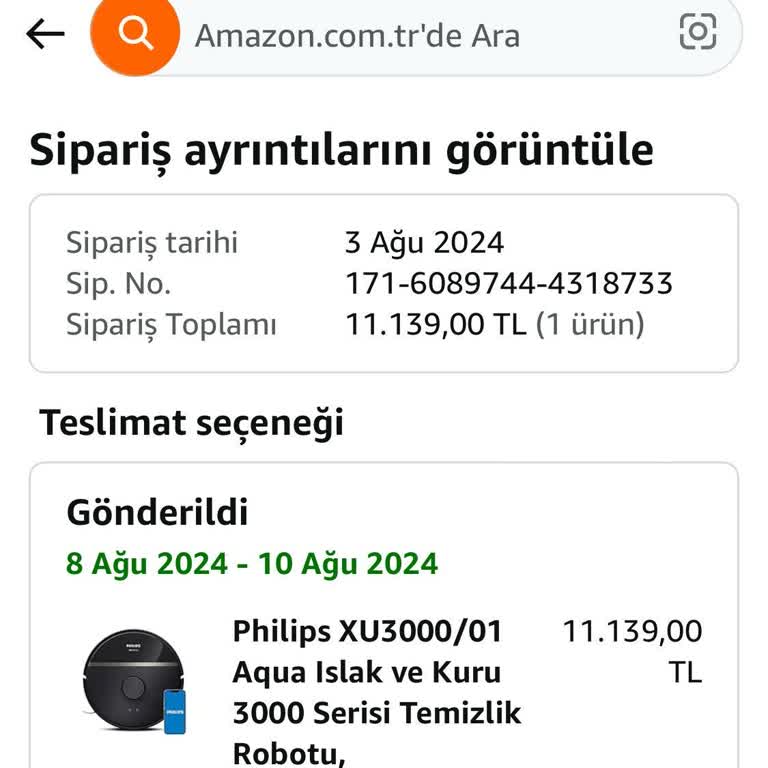 PHILIPS Ev Aletleri Philips Robot Süpürge Temizlemiyor