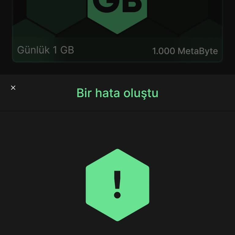 Kim GB İster Metabayt Yüklerken Sorun Yaşıyorum