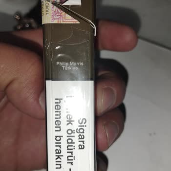 Parliament Night Blue Philip Morris Hatalı Etiket Basımı