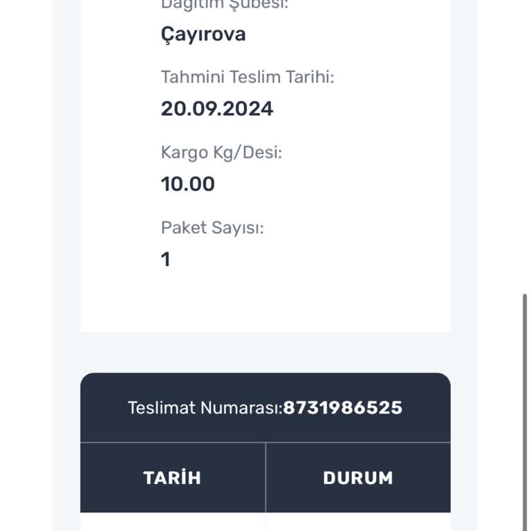 Sürat Kargo 10 Gündür Kargomu Getirmiyorsun Kendine Gel